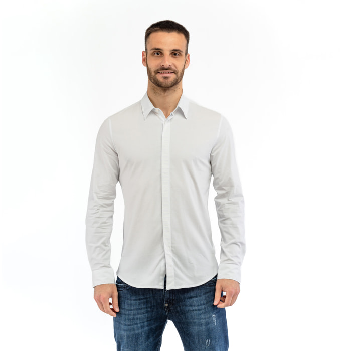 BIKKEMBERGS camicia uomo white