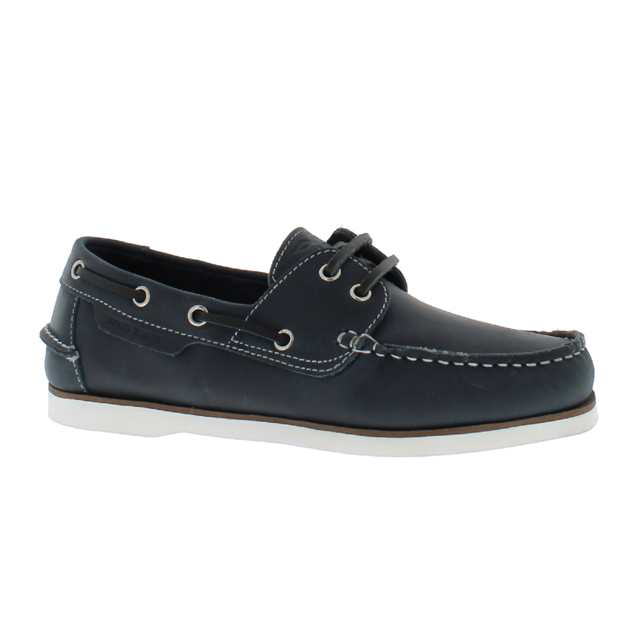 Armata di Mare Scarpe Uomo Mocassini da Barca in Vera Pelle Comfort AMU SS23F390 Navy