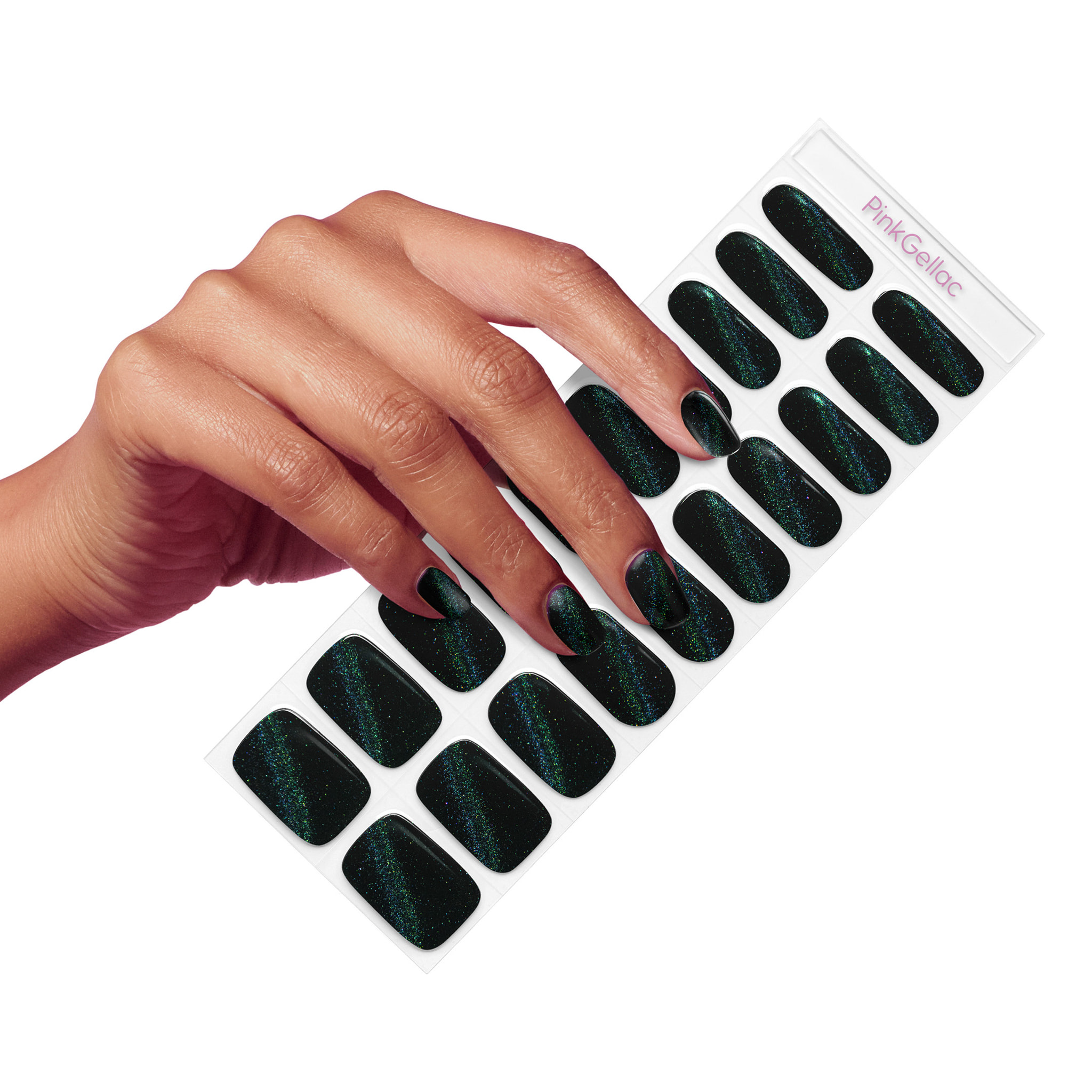 Stickers gel - 0019 Cat Eye Black Onyx