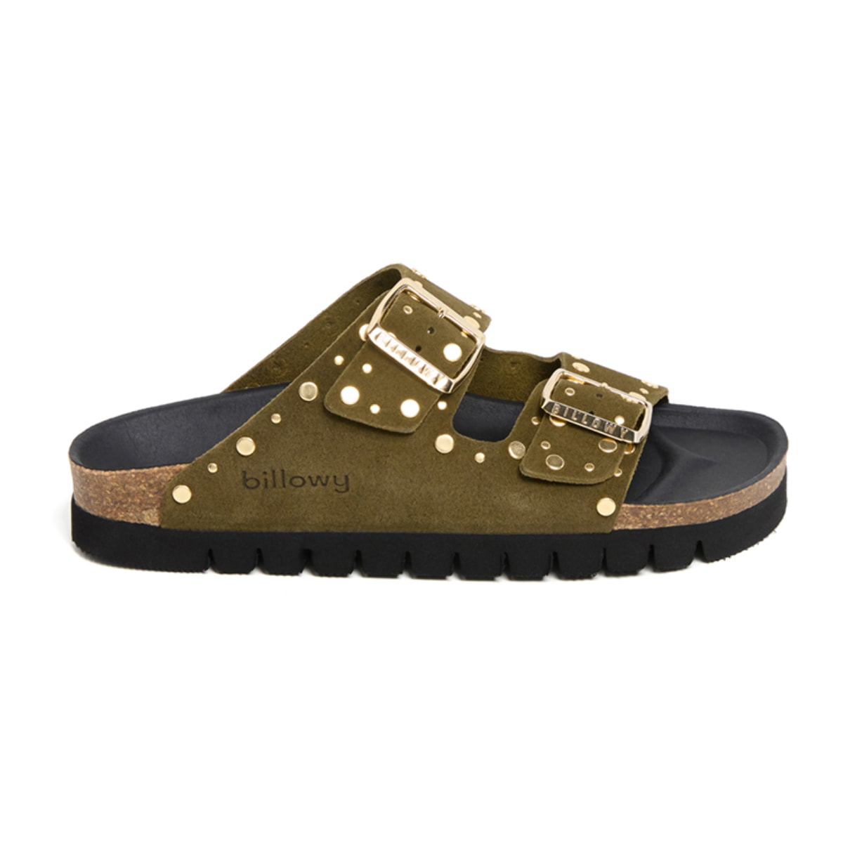 Sandalia Plataforma Kaki Mujer BILLOWY CAQUI