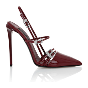 PHILIPP PLEIN Scarpe slingback SKULL