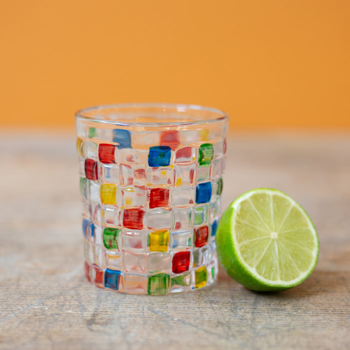 Lot de 6 verres, VIVA LA VIDA