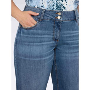 Fiorella Rubino - Jeans regulares con dobladillo deshilachado - Light - blue
