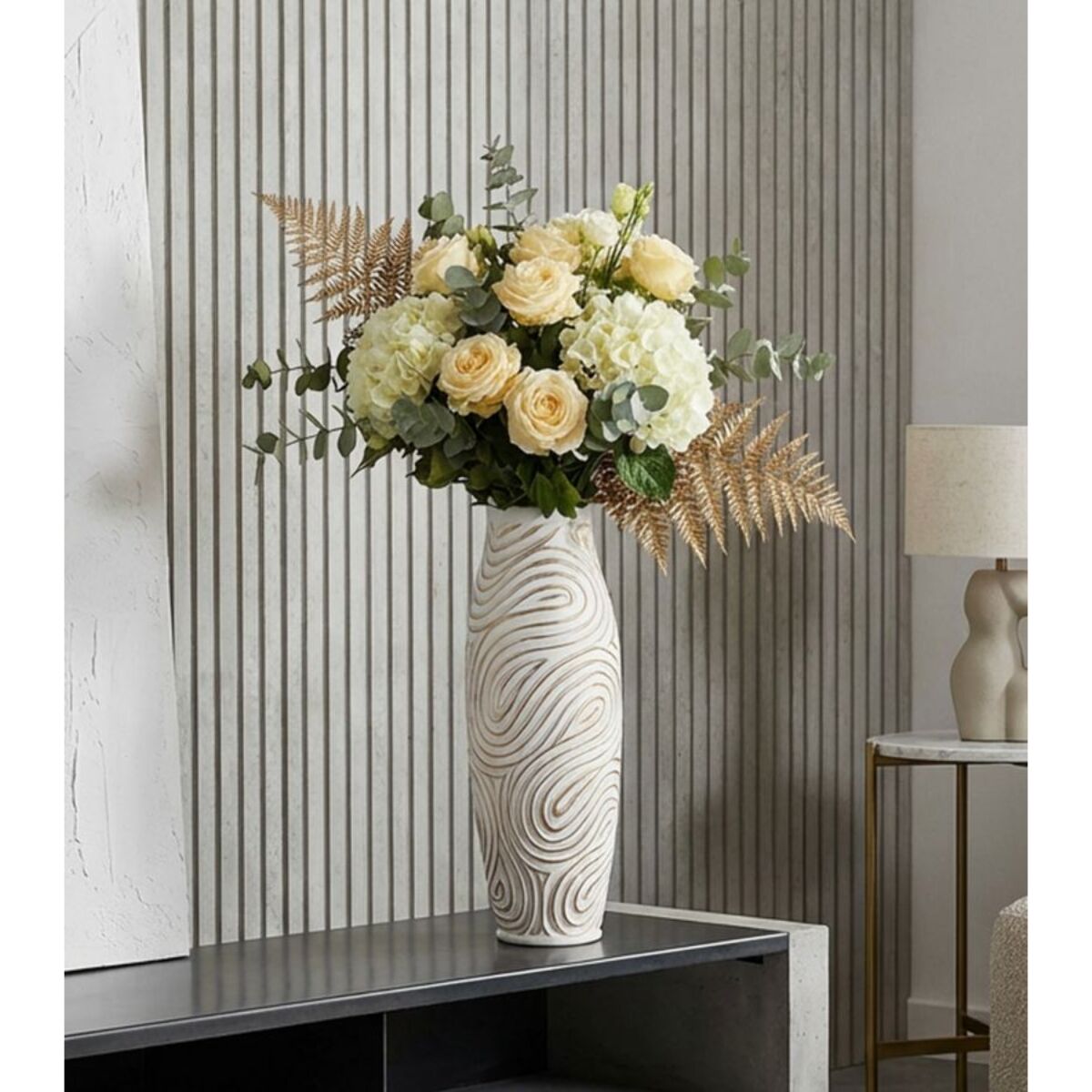 VASO RESINA OBLIX CM Ø 18,5X50 (APERTURA CM Ø 9)