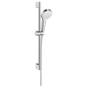 Ensemble de douche Croma Select S 110 Vario barre 65 cm blanc/chromé