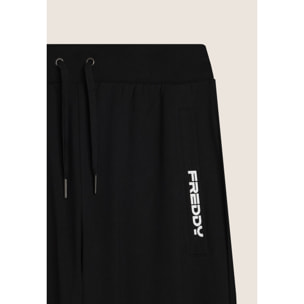 Pantaloni sportivi in jersey stretch con taschino