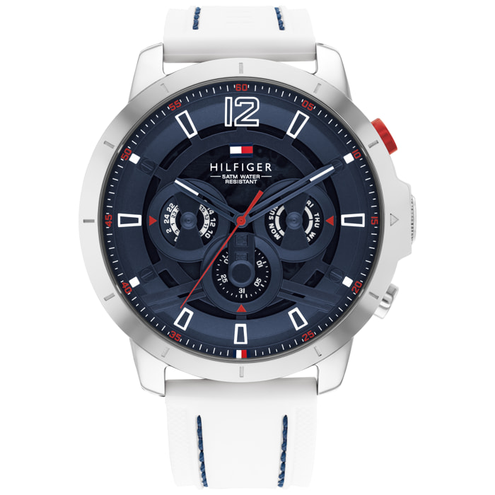 Reloj Tommy Hilfiger 1792148 Hombre Analogico Cuarzo con Correa de Silicona