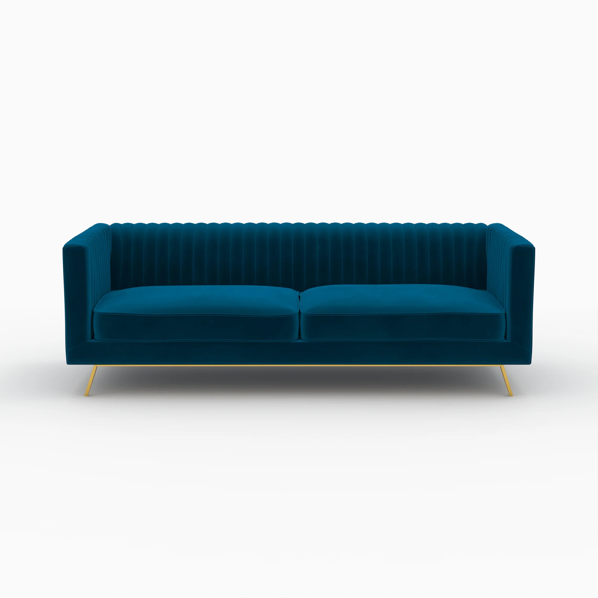 Ensemble canapé, fauteuil et table basse 4 places - Gatsby