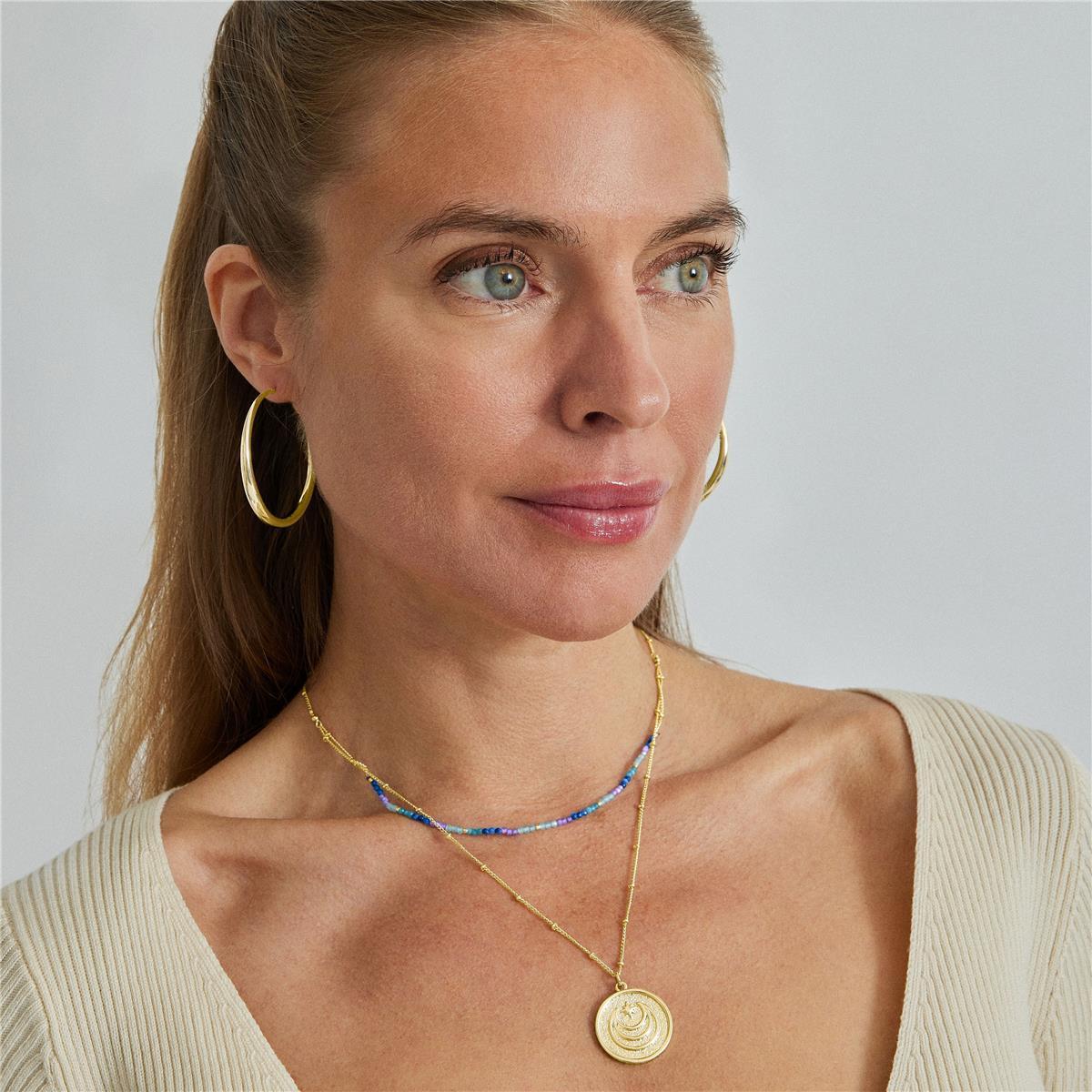 Pendientes Lux by Lux acabados en Oro Amarillo de 18 Kts