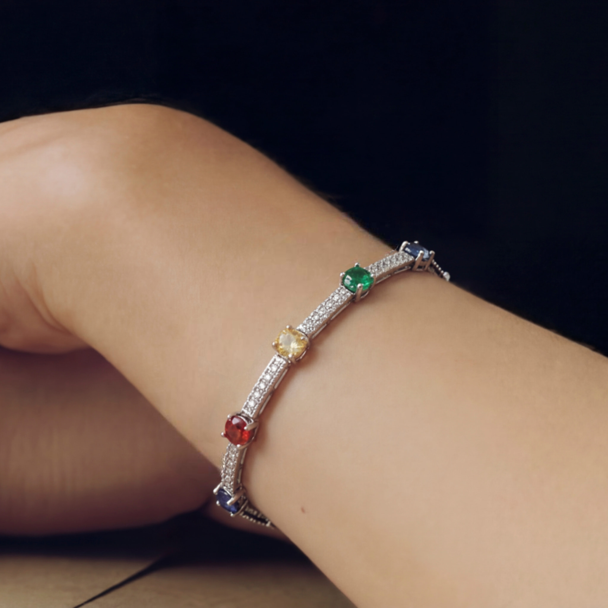Pulsera Raxbou acabado plata
