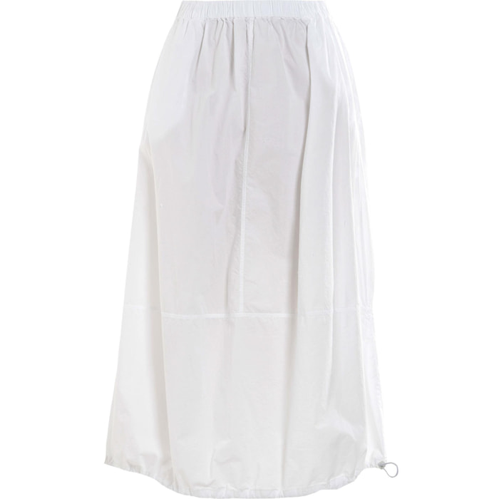 DEHA - Gonna POPLIN SKIRT in cotone per donna