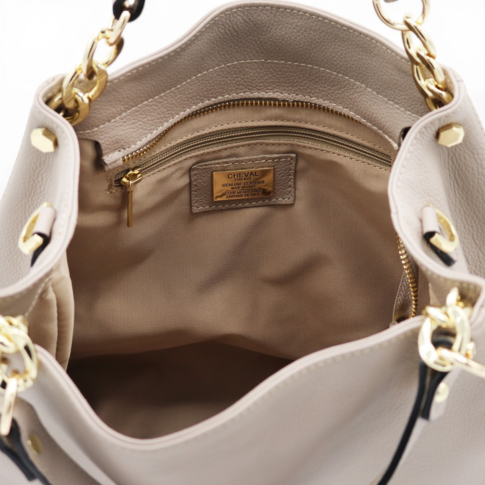 Borsa a mano Cheval Firenze Taylor Taupe