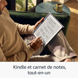 Bloc-notes numérique AMAZON Kindle Scribe 2024 64Go Vert