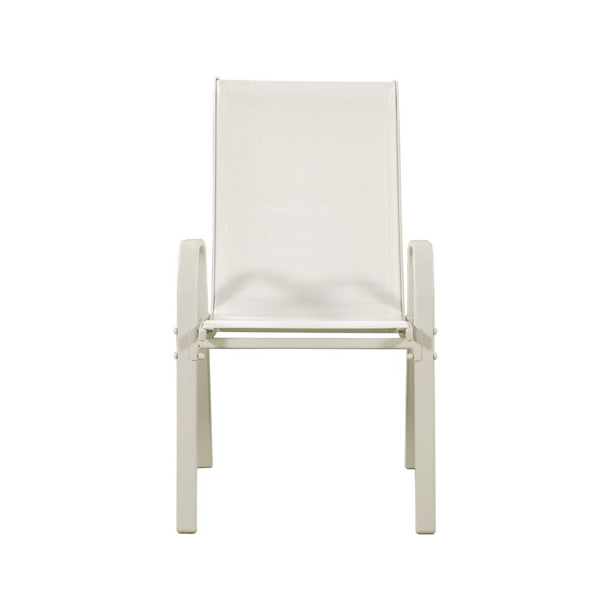 Salon de jardin en textilène "Cordoba XL 180"- Phoenix - Ecru