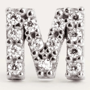 Pendiente Suelto Letter Sparks Plata