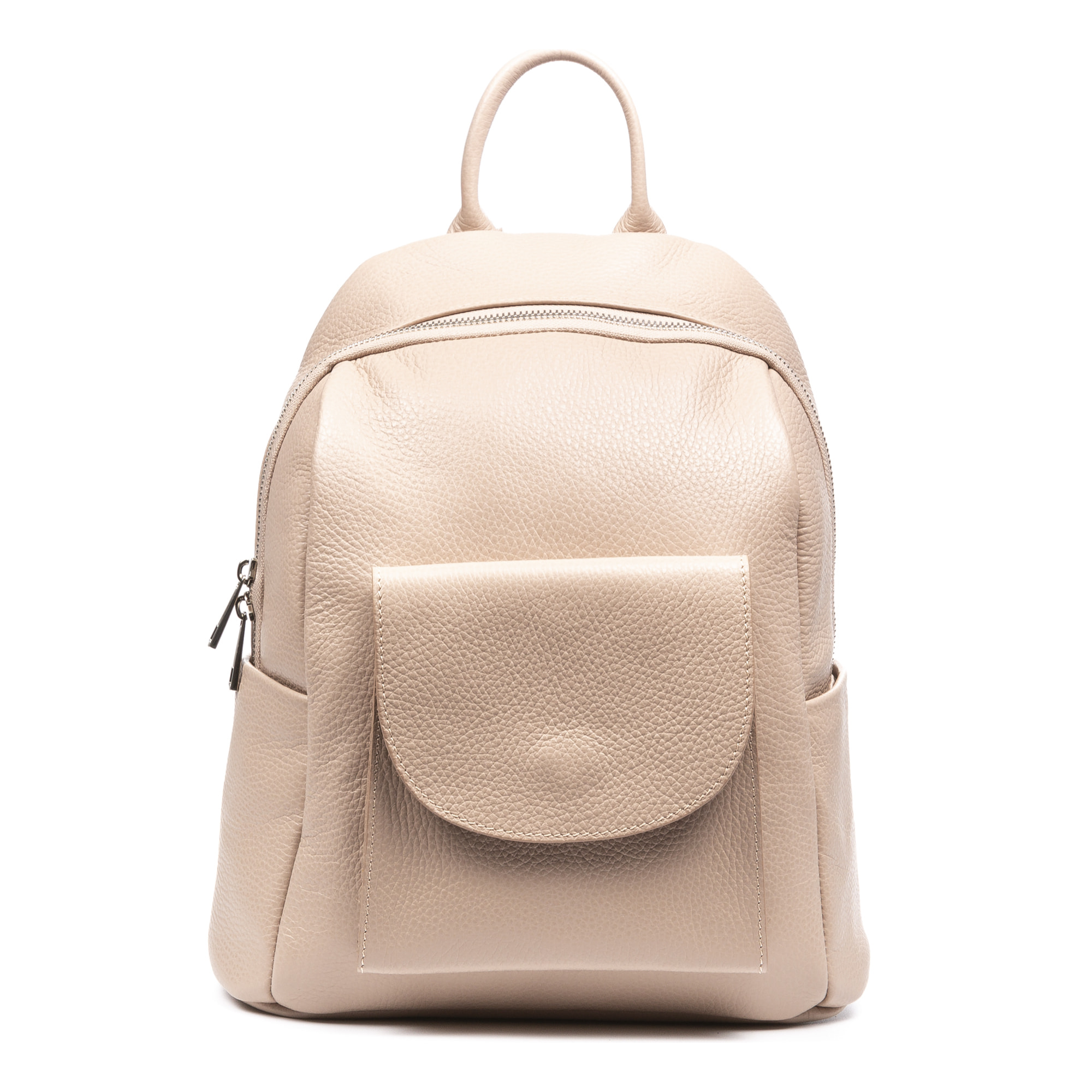 Albinea bolso mochila de mujer. Piel auténtica acabado Dollaro.