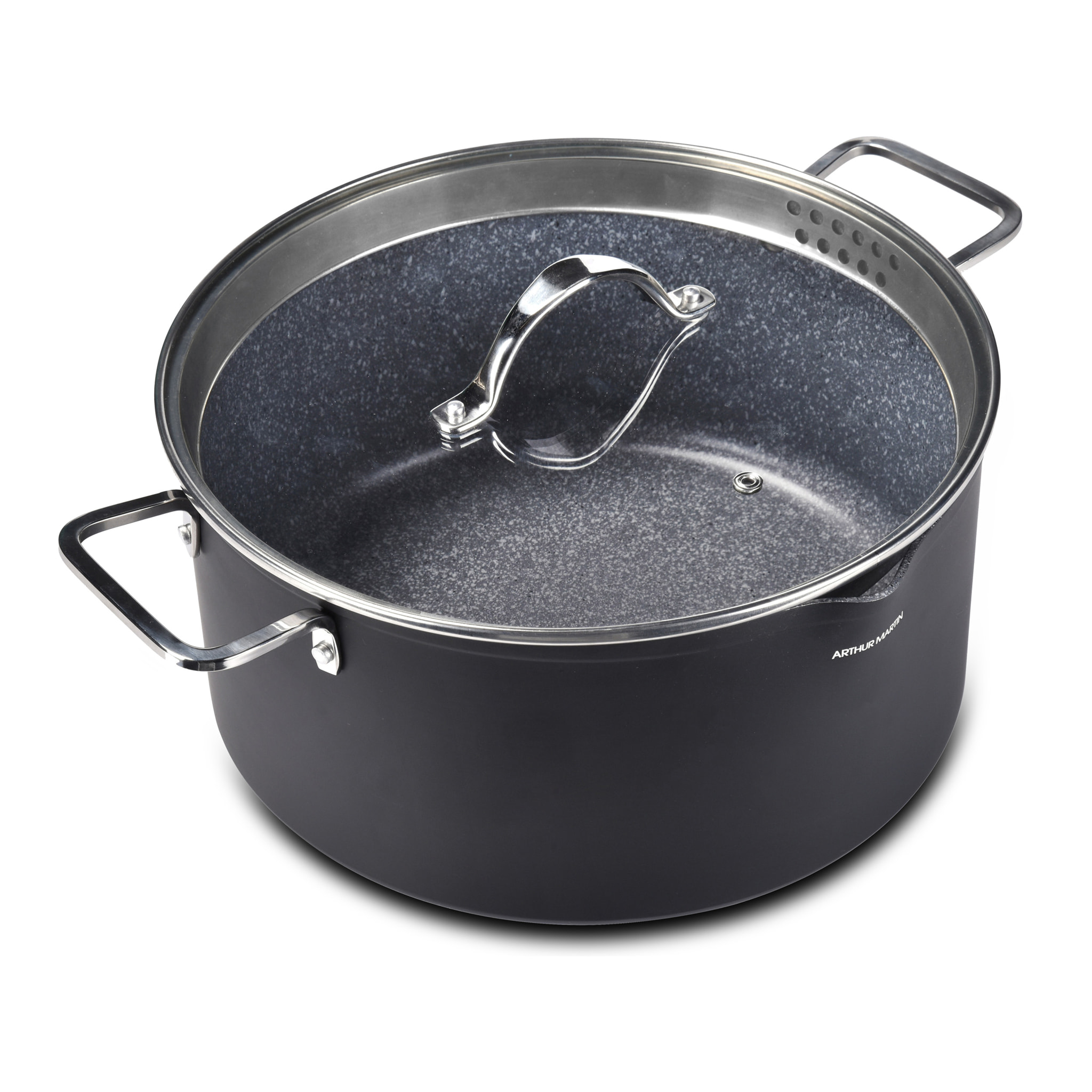 Marmite alu forgé 28 cm