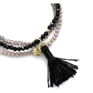Pulsera Hamdora acabado oro amarillo 18k