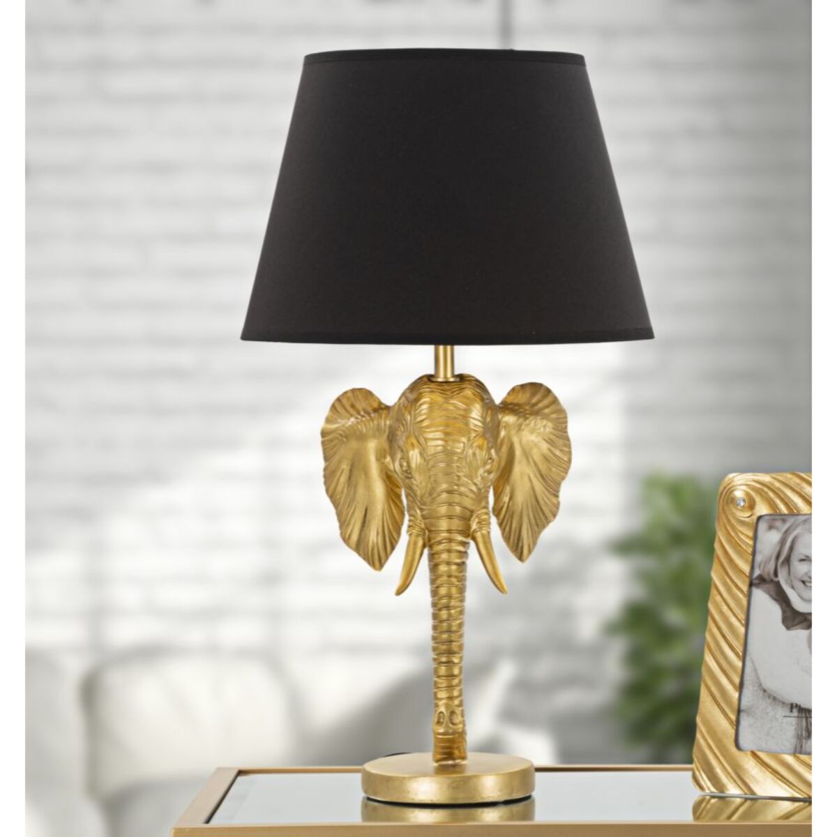 LAMPADA DA TAVOLO ELEFANTE CM Ø 32X59