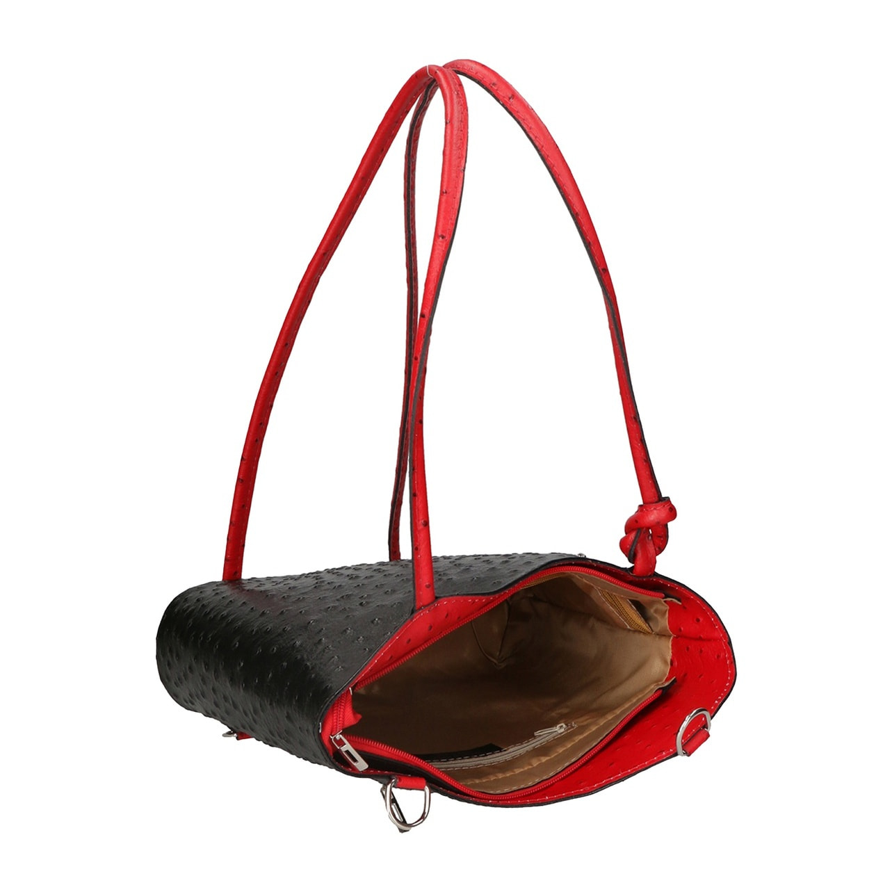 Zaino da donna in vera pelle - Modello Charlotte - 28.0 x 25.0 x 9.0 cm