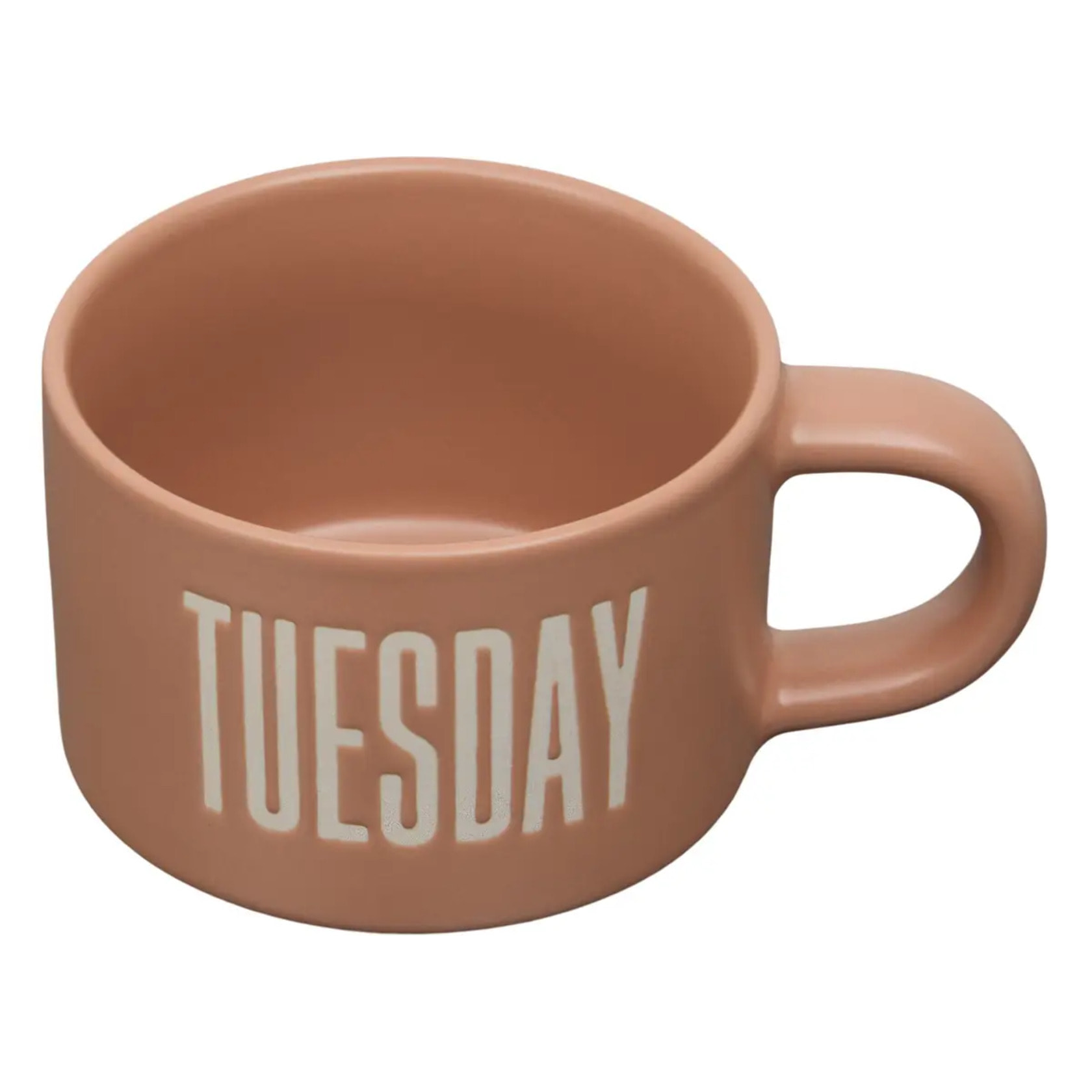 Rack de 5 Mugs S Break Time 190ml marron