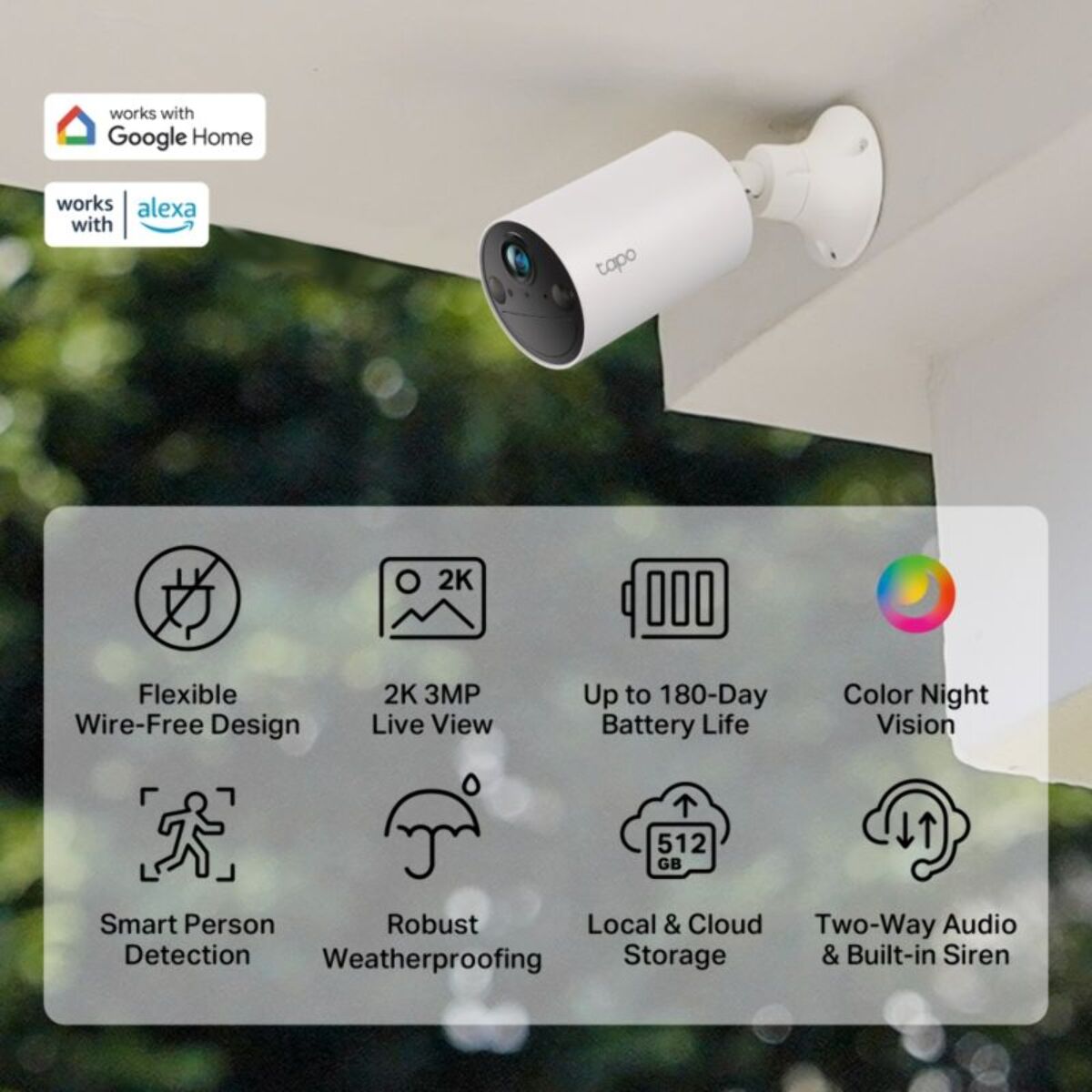 Caméra de surveillance TP-LINK Tapo C410
