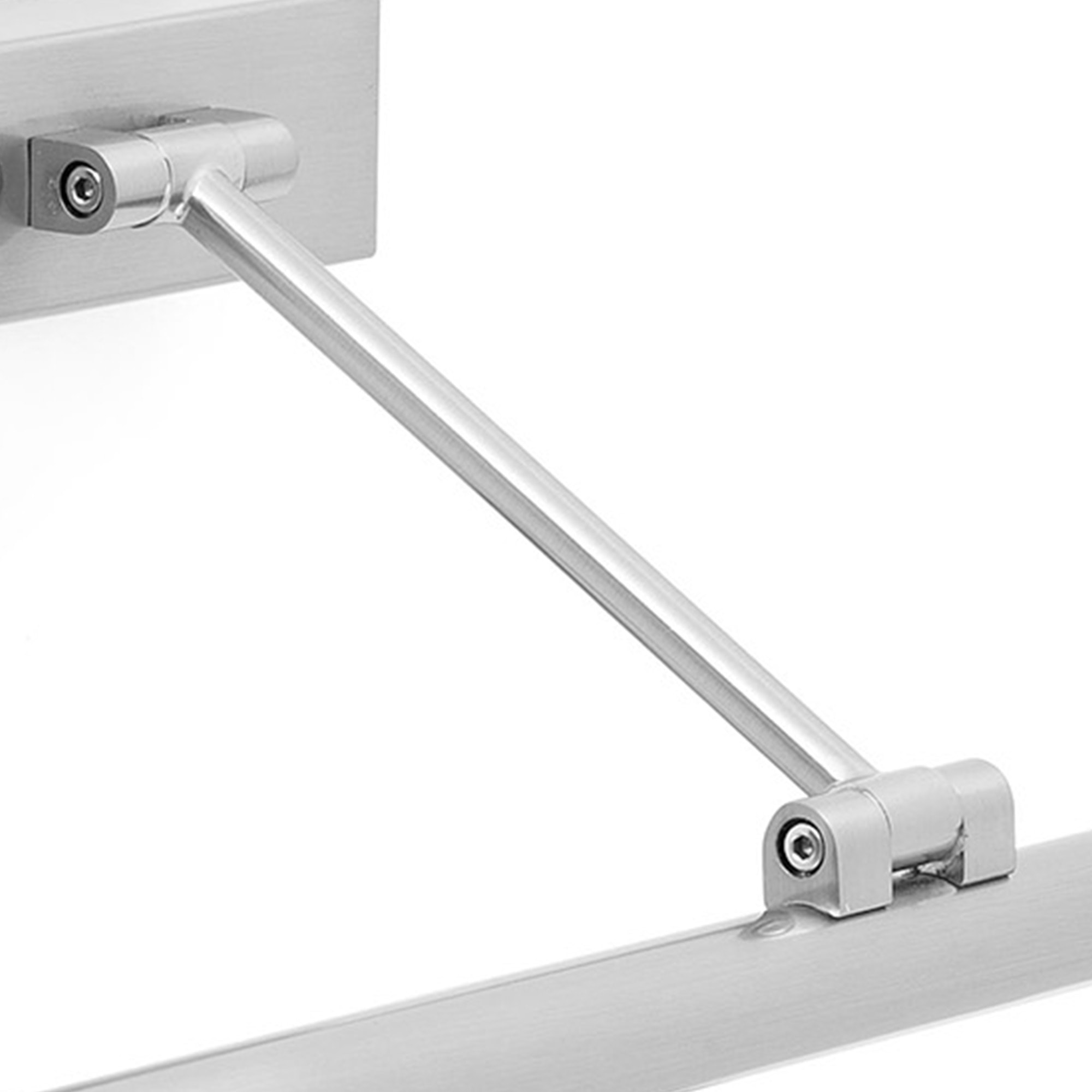 MAGRITTE 600 Lámpara iluminacuadros níquel mate