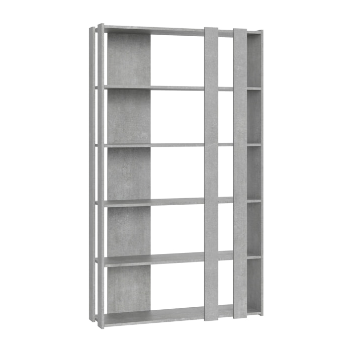 Bibliothèque Kato Small B gris béton