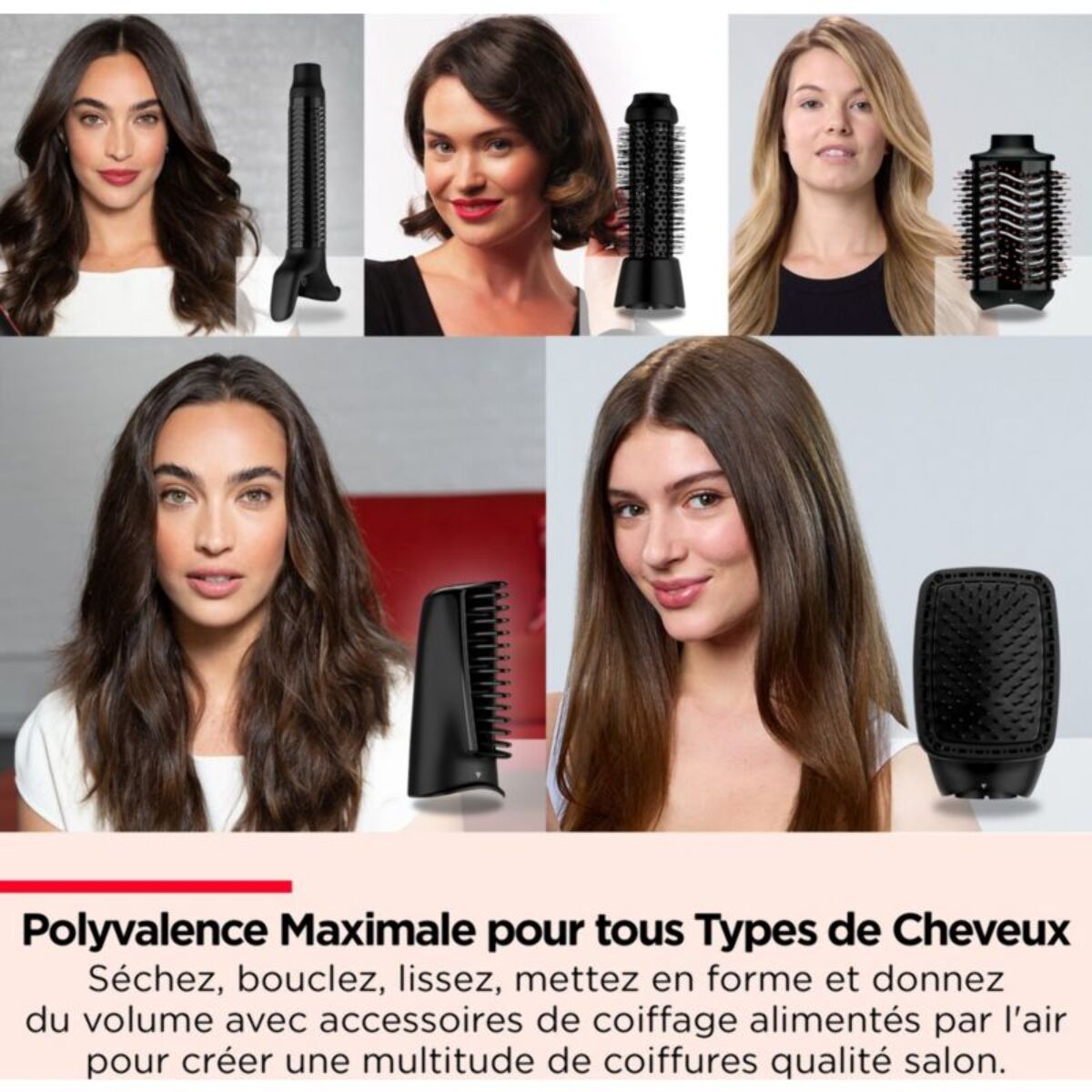 Brosse soufflante REVLON One Step 5en1 RVDR5371E