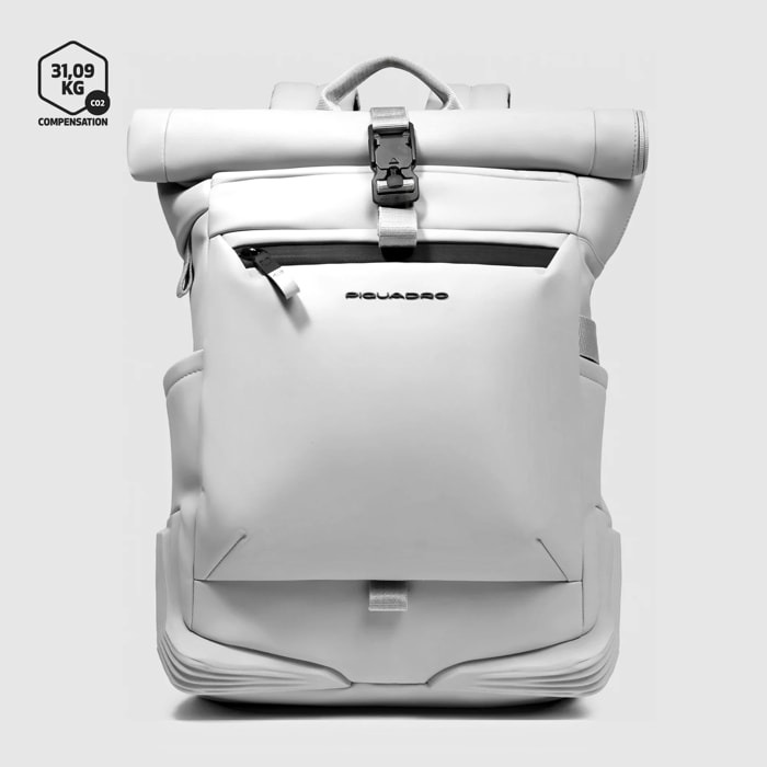 Piquadro Zaino roll-top resistente all'acqua porta pc 15,6