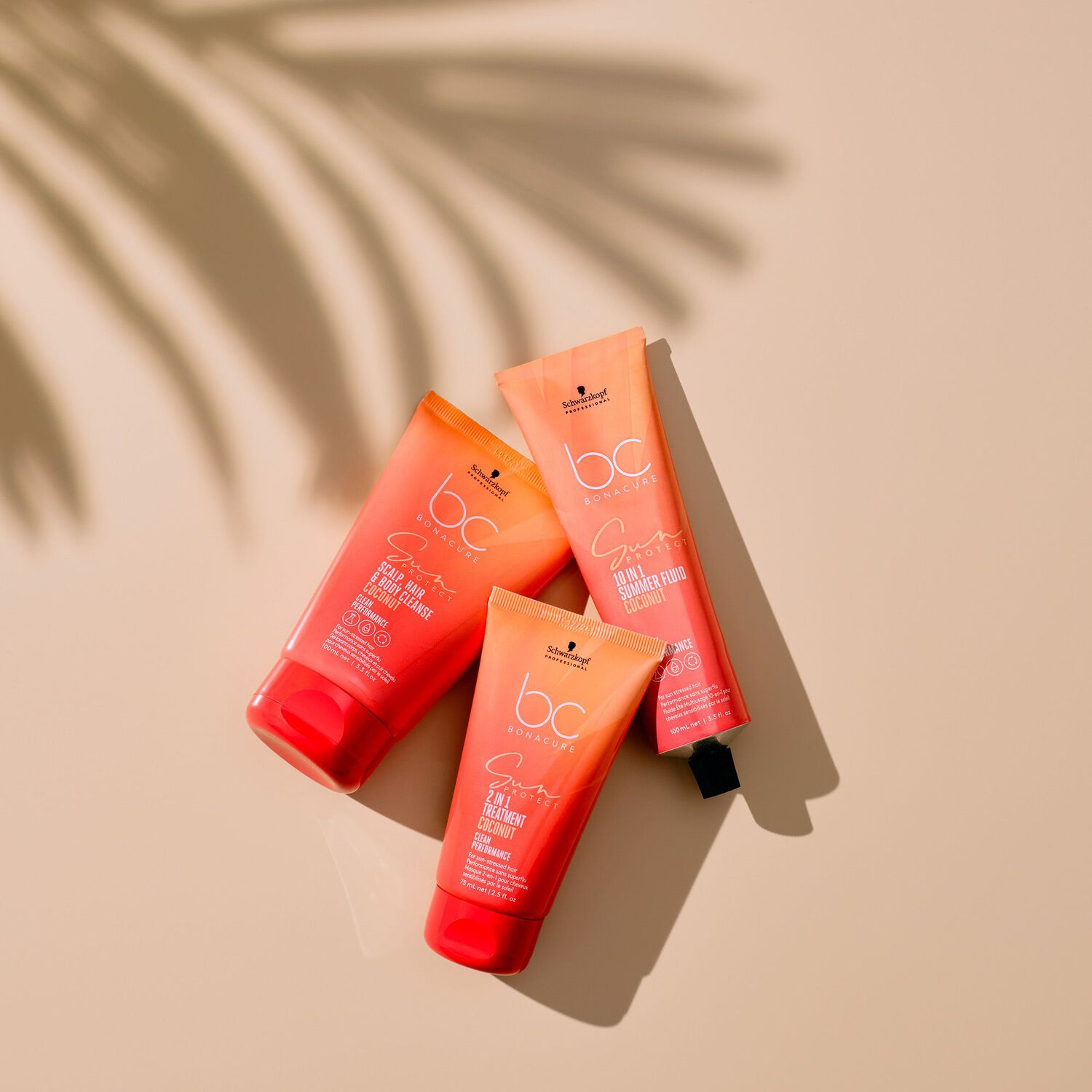 BC Sun Protect - Coffret Gel Lavant 3-en-1 100ml + 2 Produits