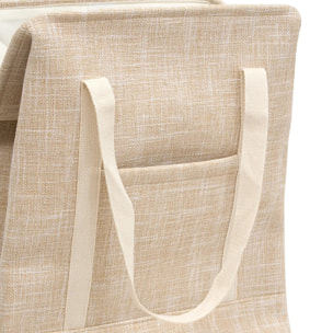 Panier à linge 70L en tissu