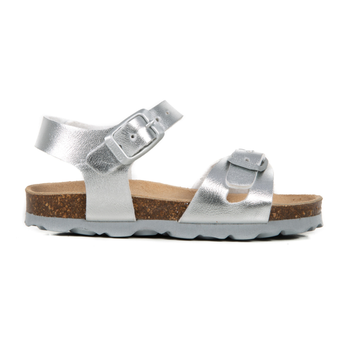 Sandalia BABUNKERS PLATEADO