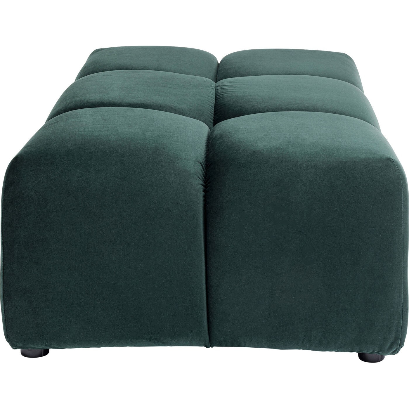 Pouf Belami vert foncé Kare Design