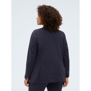 Fiorella Rubino - Blazer in Punto Milano - Blu