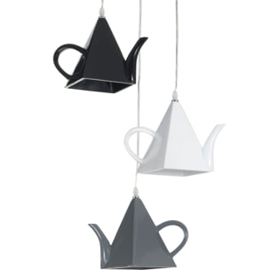 Suspension Tomasucci POT, en résine et acier