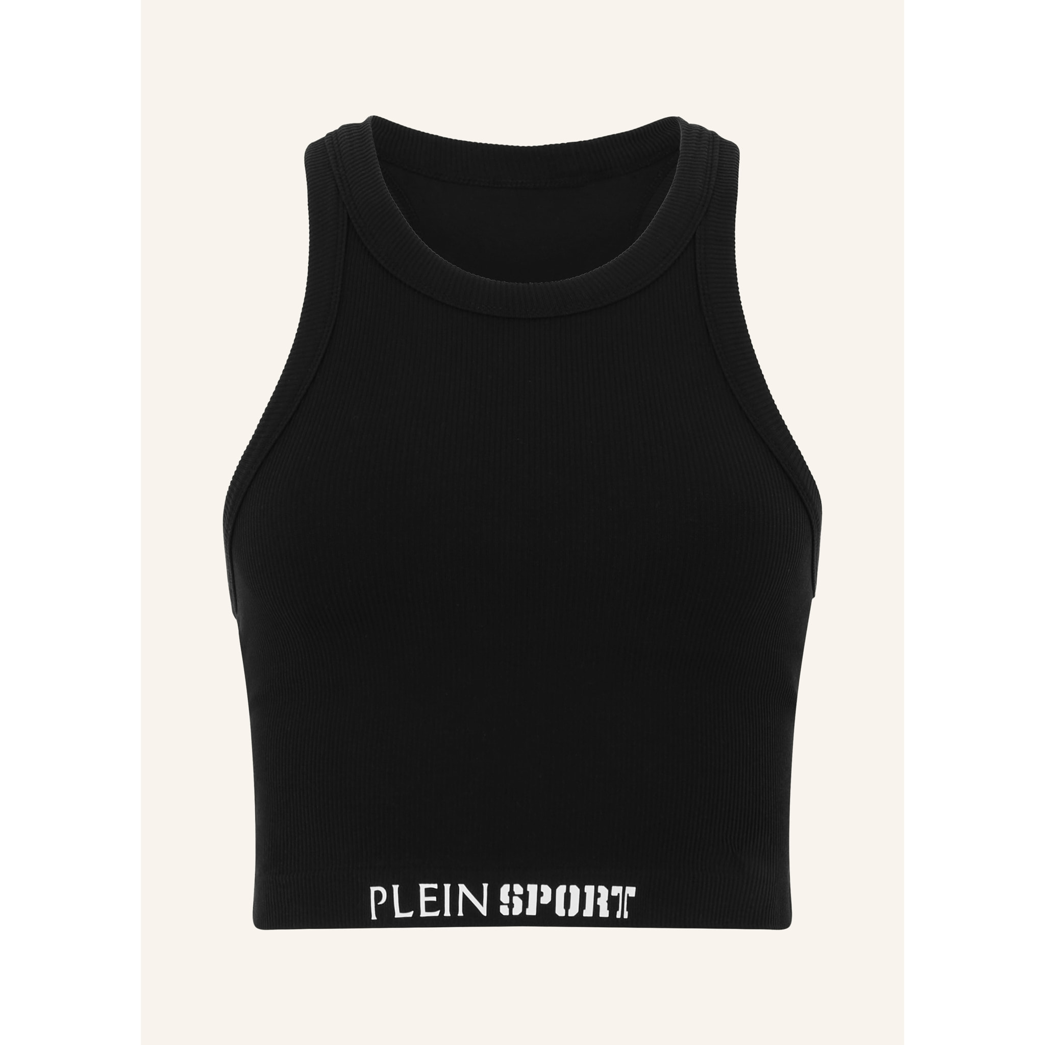 PLEIN SPORT Ribbed Tank Top