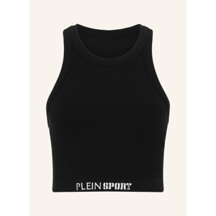 PLEIN SPORT Ribbed Tank Top