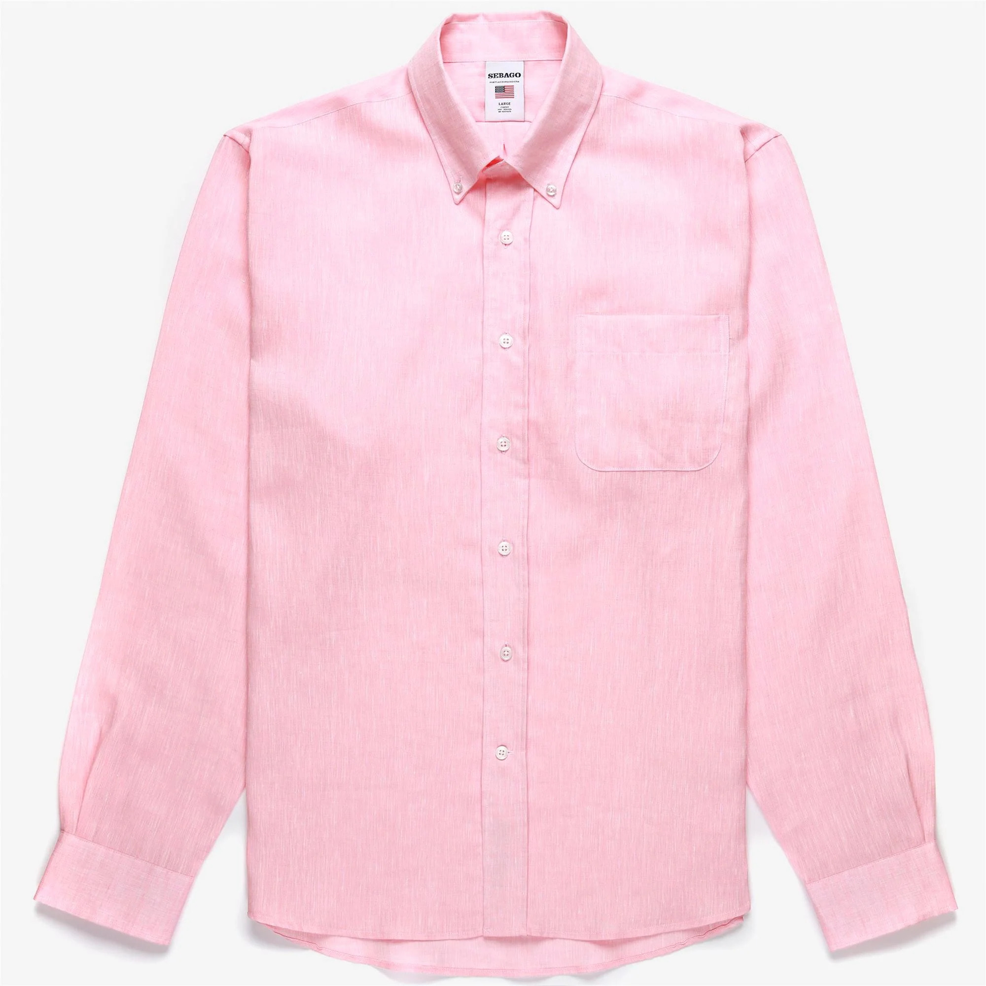 Camicie Sebago Uomo Donna Rosso Osborn