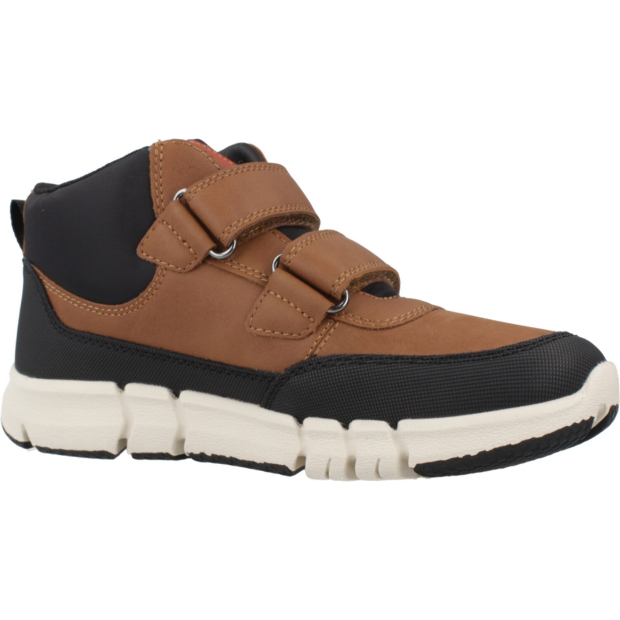 Zapatillas Niño de la marca GEOX  modelo J FLEXYPER BOY MARRON