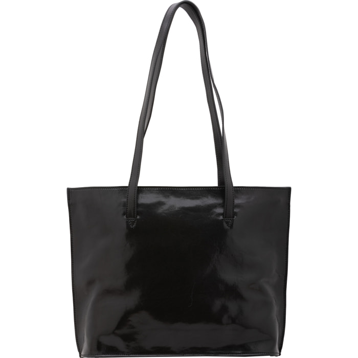 Borsa a spalla  da donna In Vera pelle Made in Italy 31x43x10 cm