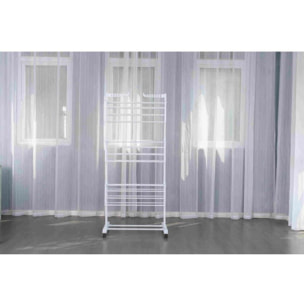 Séchoir multifonctions 20m d'étendage blanc Herzberg HG8034-WHT