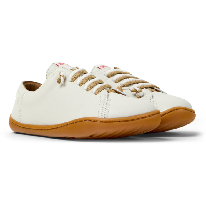 Zapatillas - CAMPER Peu Cami - Blanco - Cuero liso