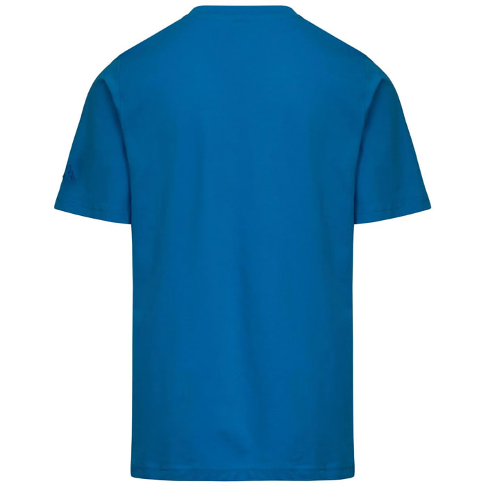Kappa - Camisetas y tops Hombre Azul - Logo Fromen