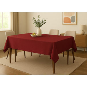 Tovaglia Cucina Soggiorno Antimacchia Idrorepellente Tinta Unita Linen