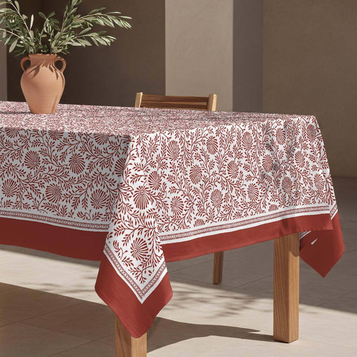 Mantel antimanchas Rajasthan - 100% algodón -