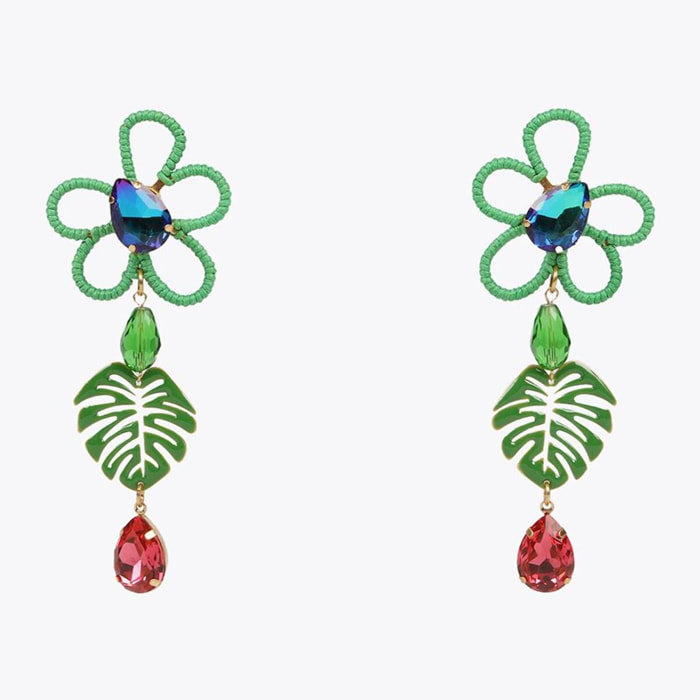 Orecchini tropici