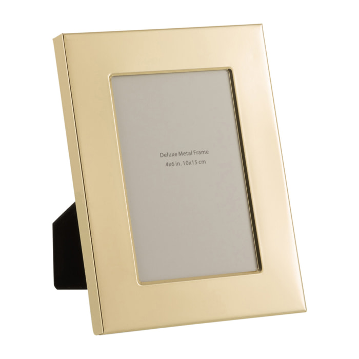 J-Line cadre photo Bord Large - métal - or - small - 2 pièces