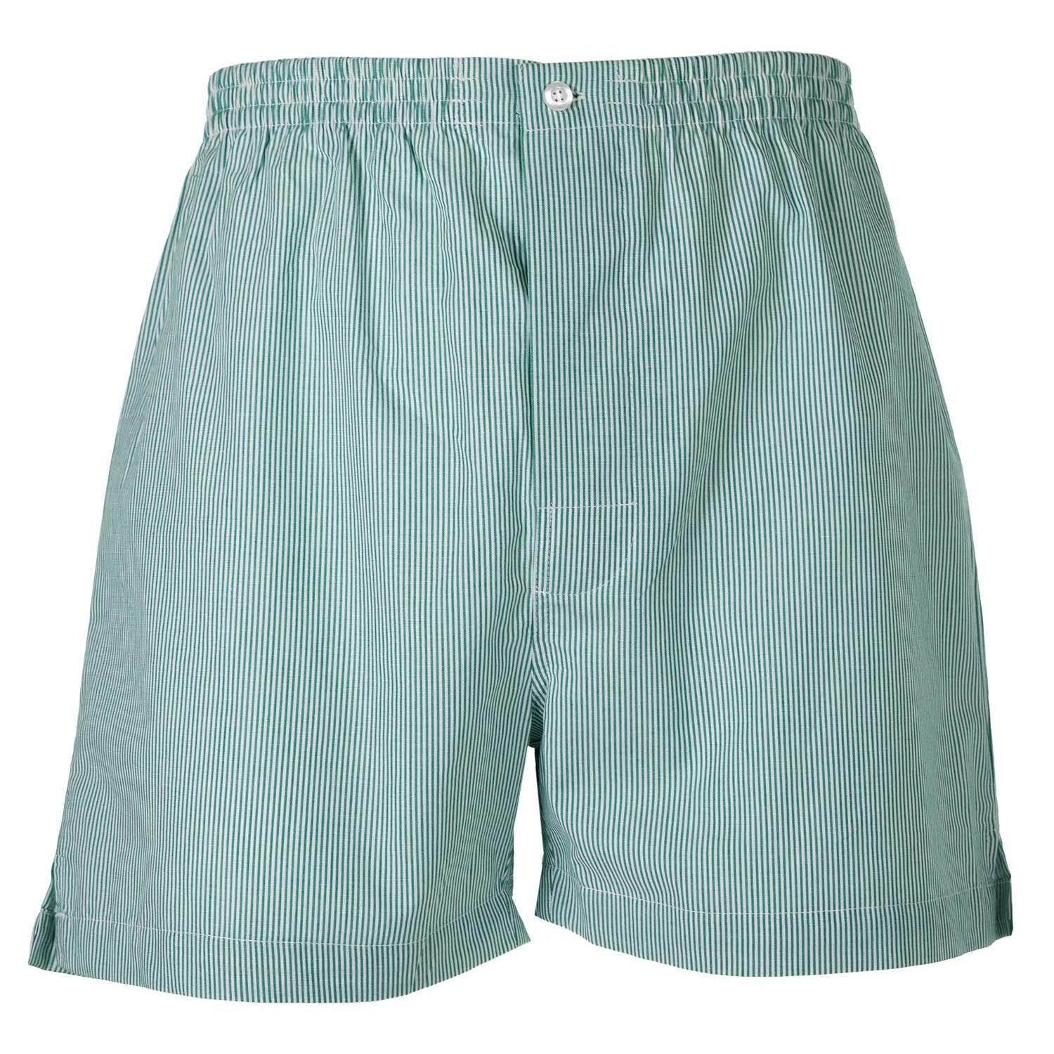 SHORTS GRINO cotone riga blu e bianca