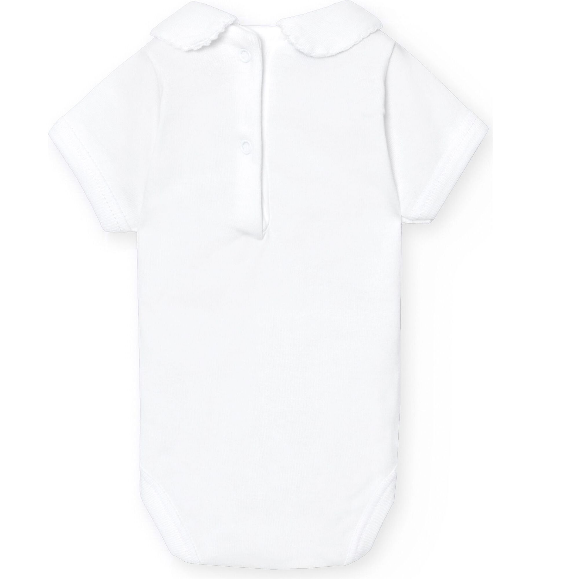 Body bebé manga corta con cuello